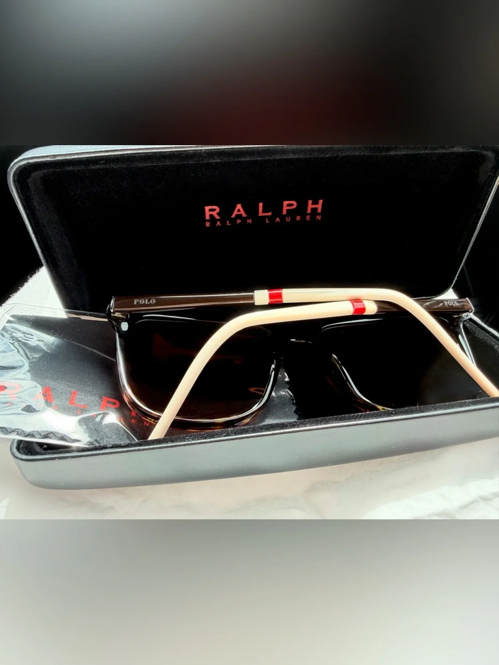 Polo Ralph Lauren PH4064 Havana Brown Sunglasses Made in Italy + Case